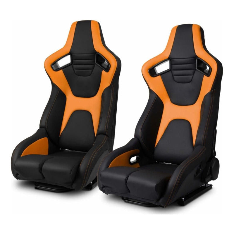 Universal Reclining Racing Seats with Adjustment Slider