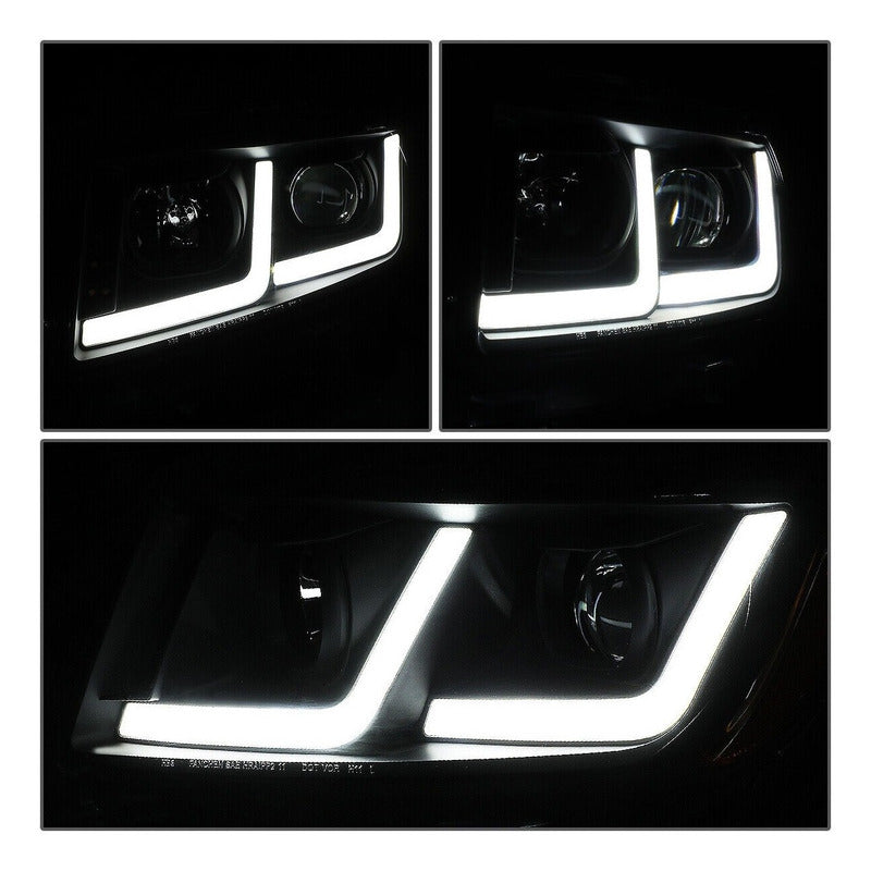 Led Drl Headlights Jeep Cherokee 2011 to 2013