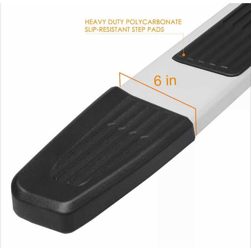 Running Boards Double Cab Chevrolet Silverado Cheyenne GMC Sierra 2007 to 2019