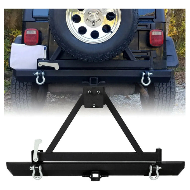 Defensa Trasera Para Jeep Wrangler 87-96 Yj Y 97-06 Tj