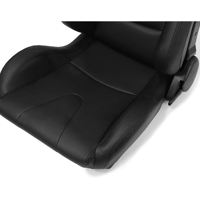 Reclining Racing Seats with Slider Adjustment