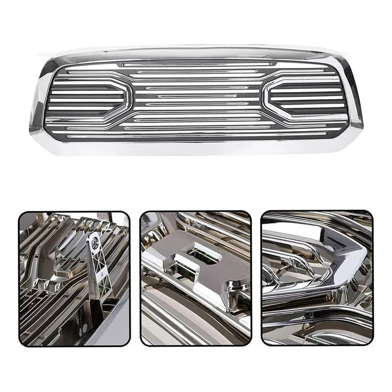 Parrilla Cromada Ram 2013 2014 2015 2016 A 2018 Cromado Cromado