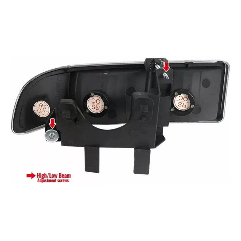 Par De Faros Chevrolet Gmc S10 Blazer 1998 1999 2000 A 2004 Izquierdo