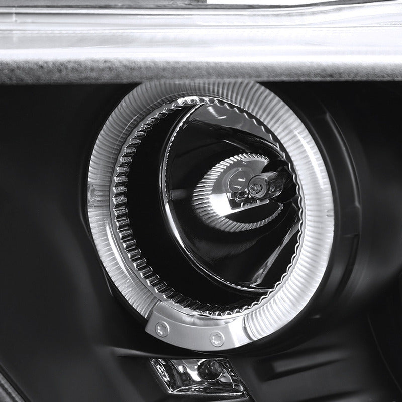 Double Halo Headlights Ford Mustang 2010 to 2014