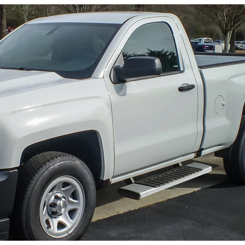 Running Boards Single Cab Chevrolet Silverado Cheyenne GMC Sierra 2007 to 2018