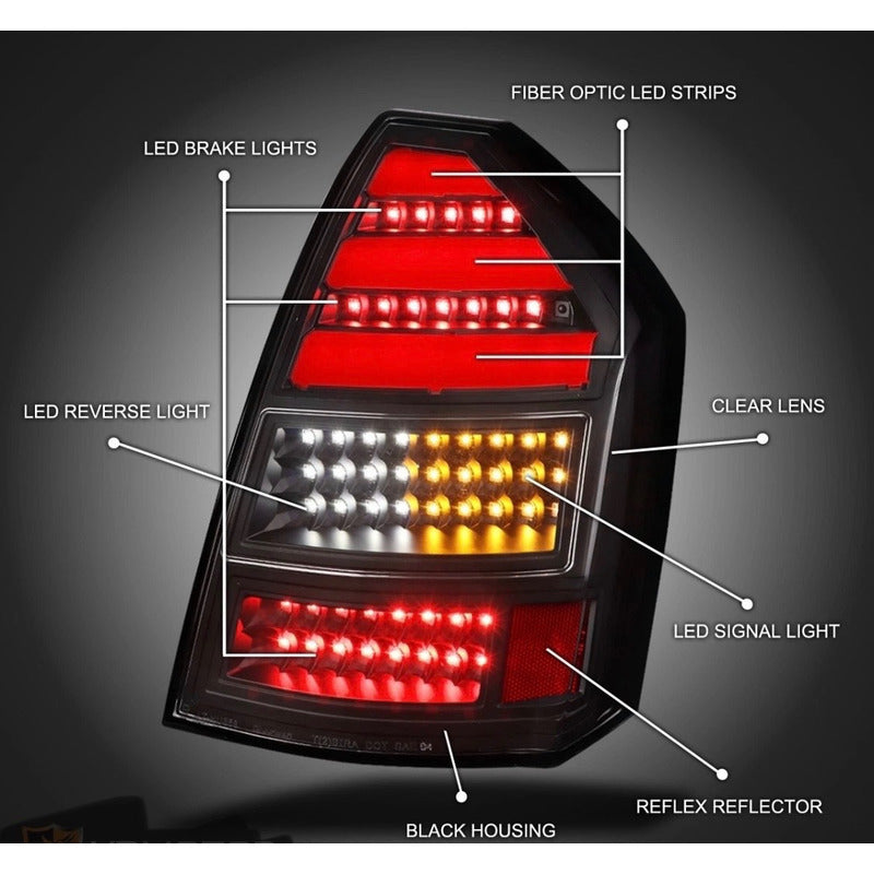 Calaveras Traseras Chrysler 300c 2005 2006 2007