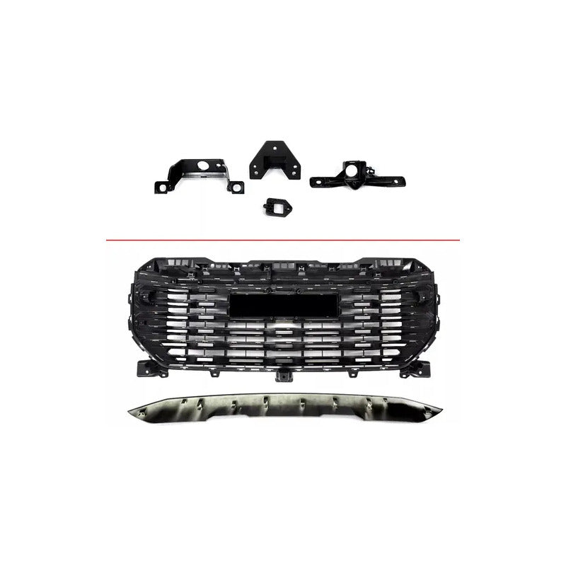 Parrilla Gmc Sierra 2022 2023 2024 Cromo Humo