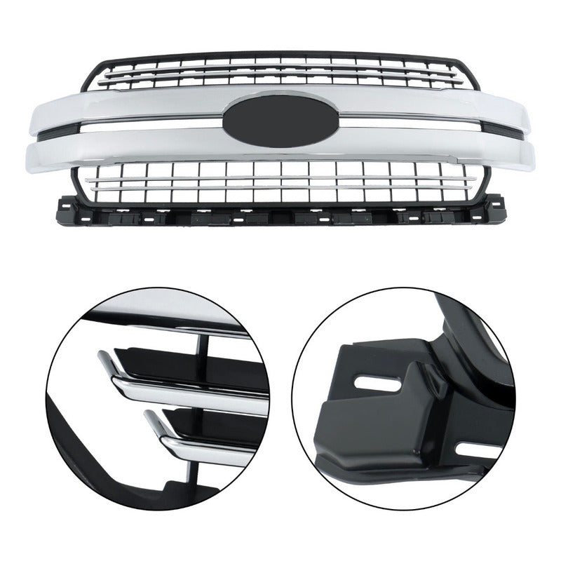 Parrilla Delantera F-150 Lobo Cromada 2018 2019 A 2020