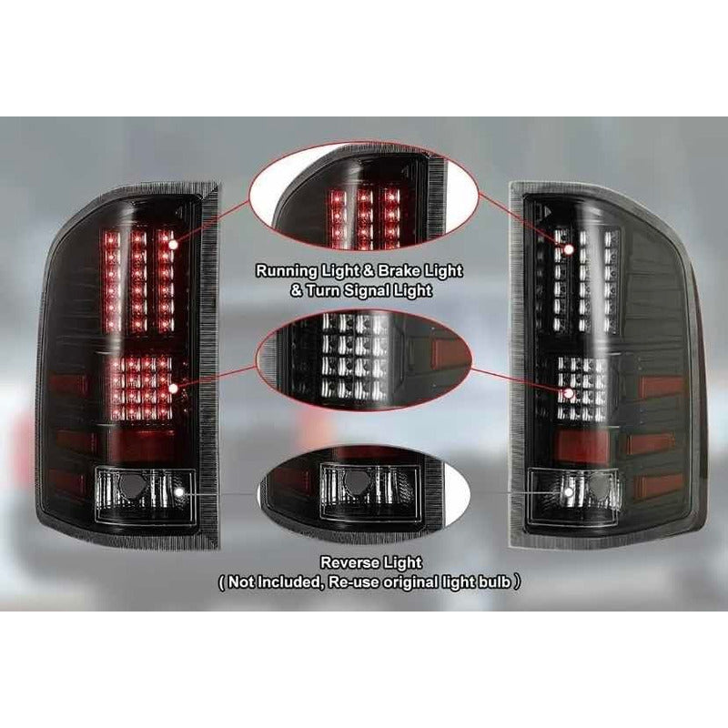 Led Skulls Chevrolet Silverado Cheyenne 1500 2007 to 2014