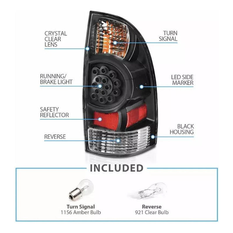 Calaveras Led Toyota Tacoma 2005 a 2015