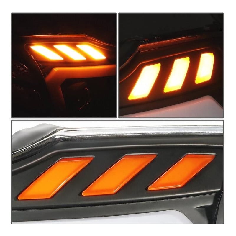 Faros Led Drl Para Nissan Titan Armada 2004 2005 2006 A 2015