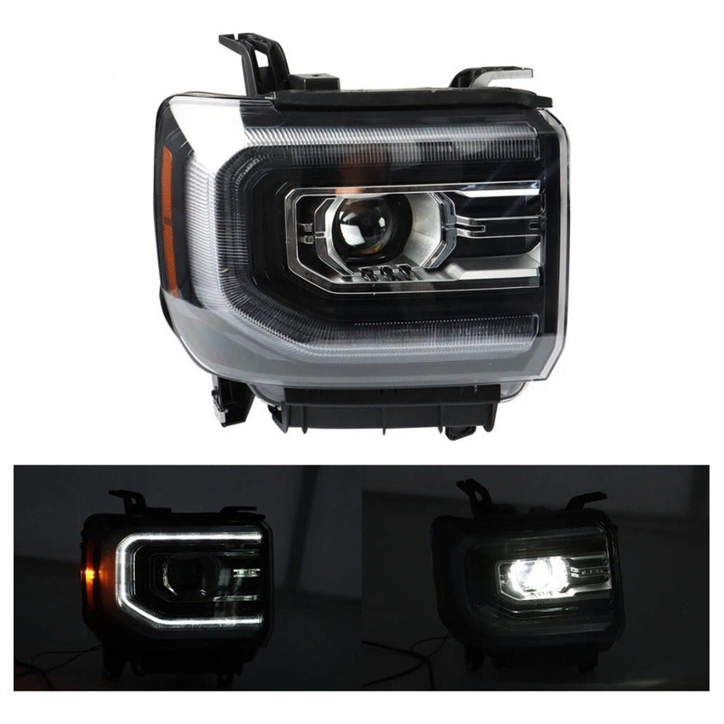 Faro Delantero Led Gmc Sierra 1500 Derecho 2016 A 2018 Derecho/pasajero