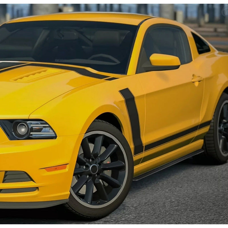 Ford Mustang running boards 2010 to 2014