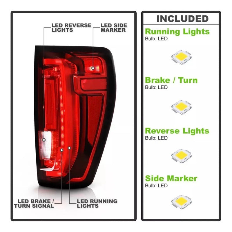 Calavera Led Gmc Sierra Derecha 1500 2019 2020 A 2023