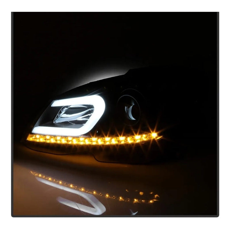 Led Drl Headlights Mercedes W204 2012 2013 2014