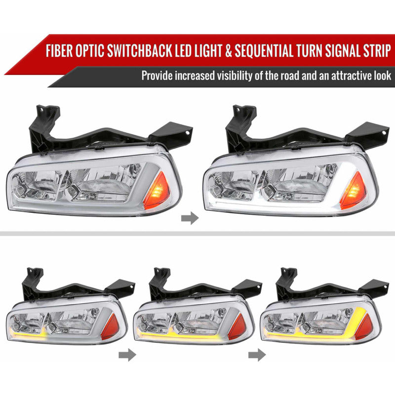 Led headlights Dodge Charger 2006 to 2010