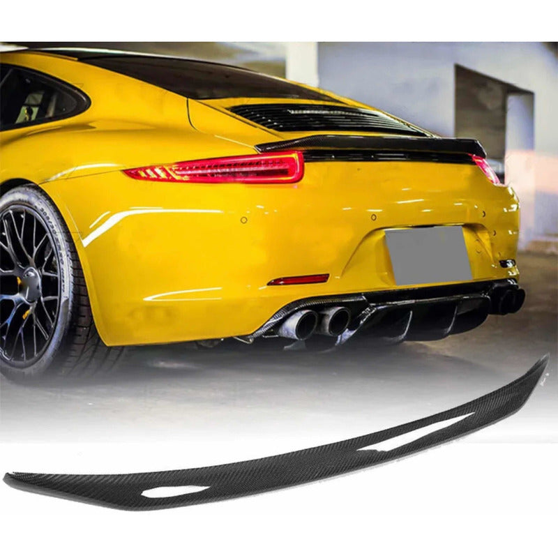 Alerón Spoiler Fibra De Carbono Porsche 911 991 2012 A 2015