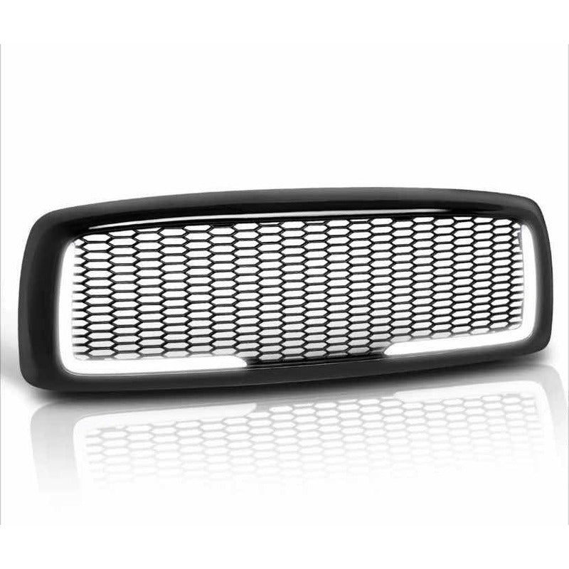 Parrilla Con Led Dodge Ram 2002 2003 2004 2005