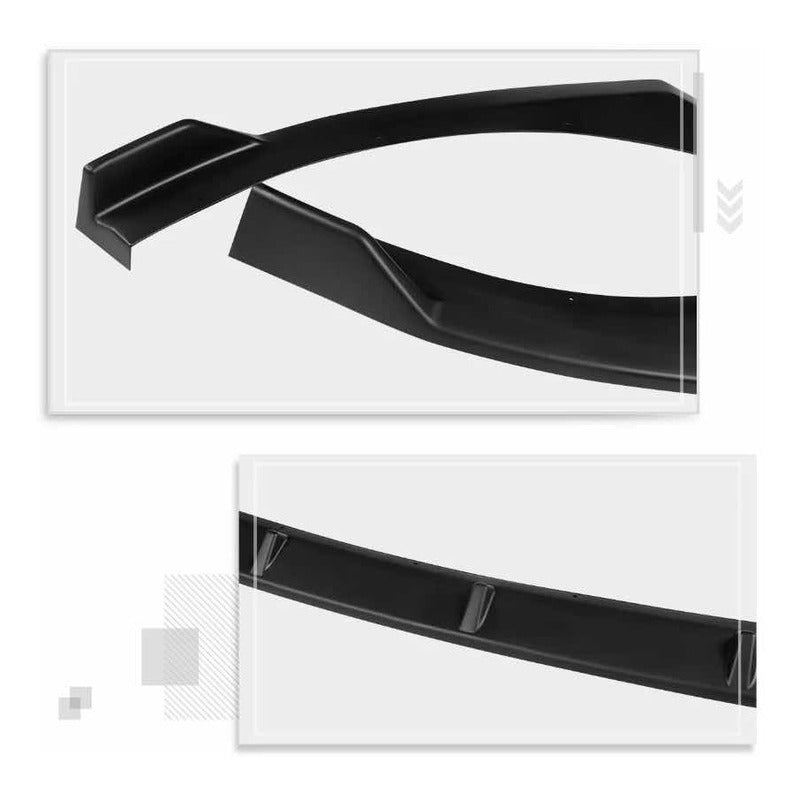 Lip Para Hyundai Elantra Acabado Negro Mate 2021 2022