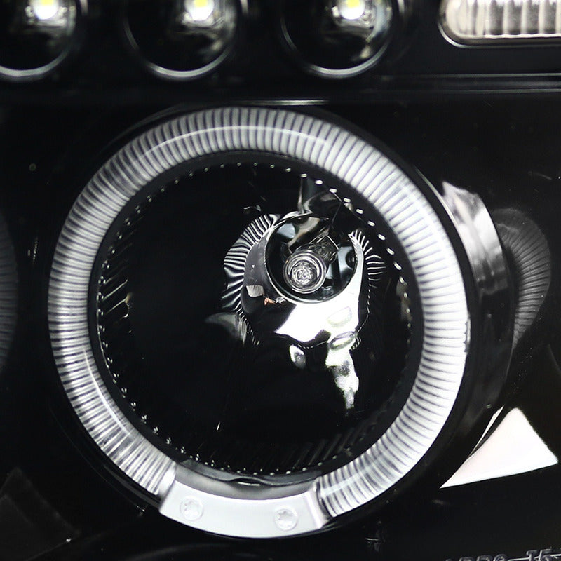 Faros Led Doble Halo Ram 1500 1994 1995 1996 1997 A 2001