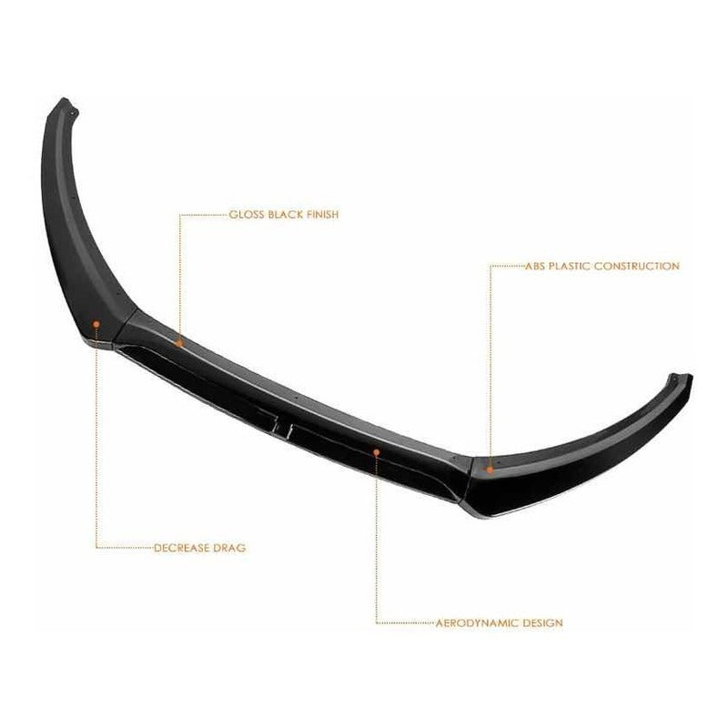 Lip Ford Focus Accesorios Negro 2015 2016 2017 2018