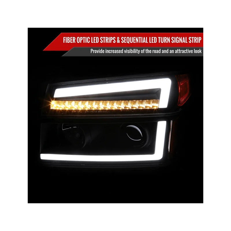 LED Headlights Chevrolet Colorado 2004 to 2012