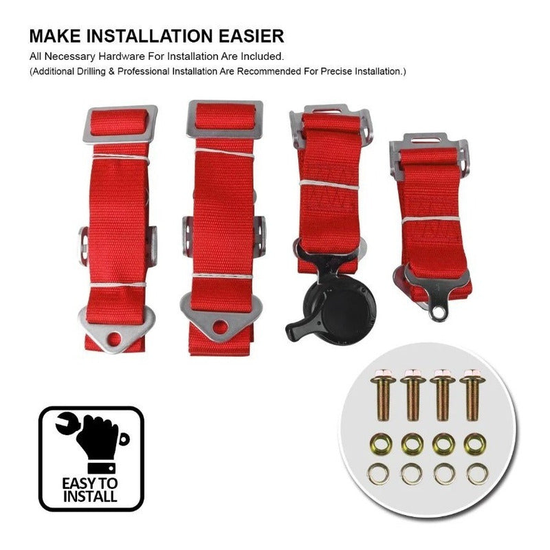 Universal Racing Belts Pair