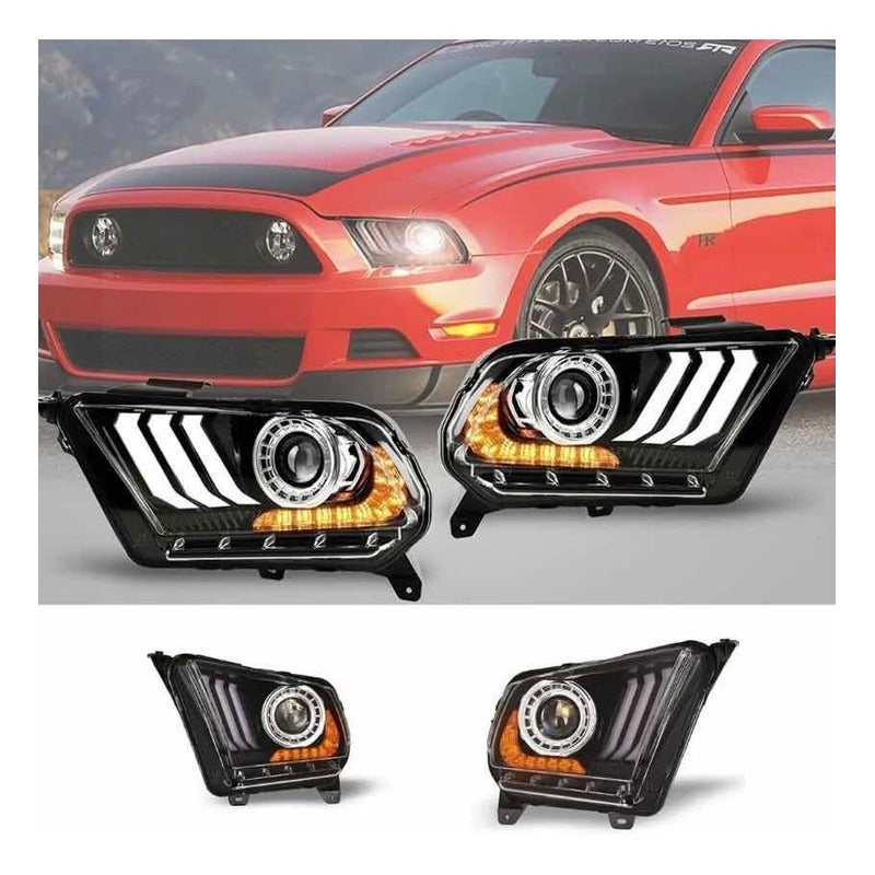 Faros Led Mustang 2010 2011 2012 2013 2014