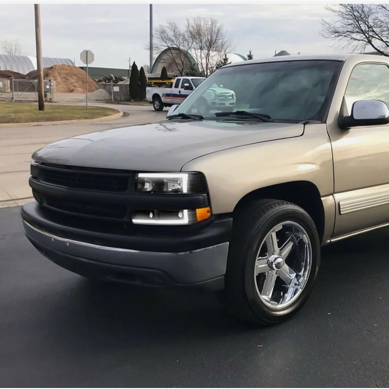 Led Drl Headlights Chevrolet Silverado Suburban 1999 to 2006