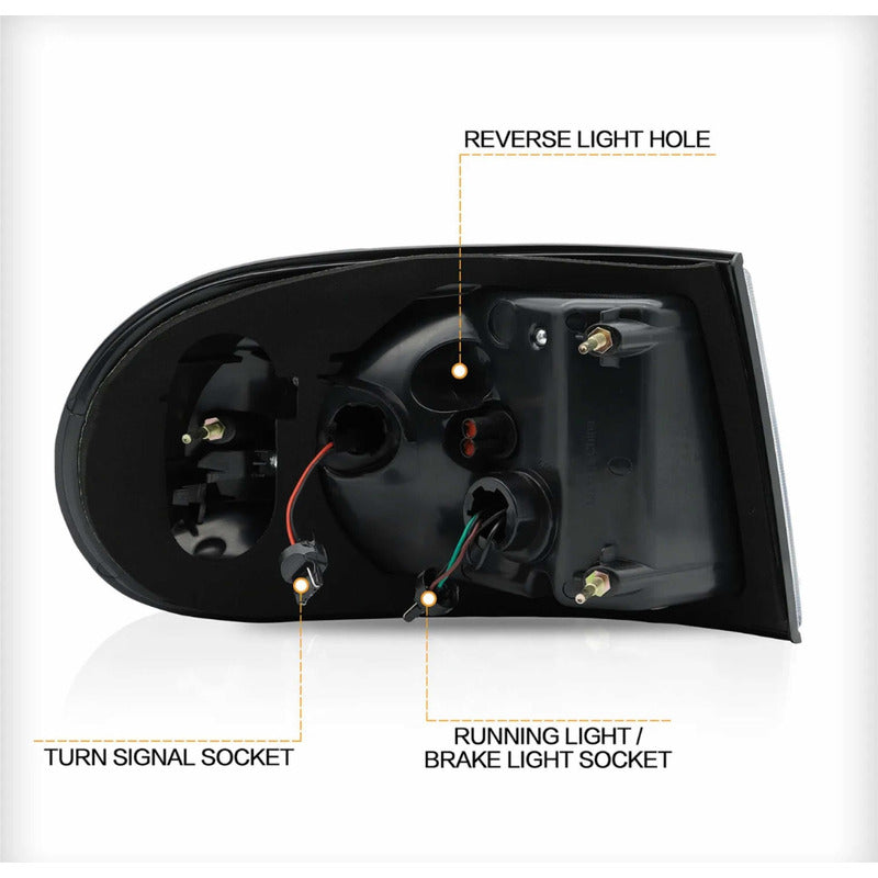 Calaveras Led Fj Cruiser 2007 2008 2009 2010 2011 A 2015 Izquierdo Trasparente