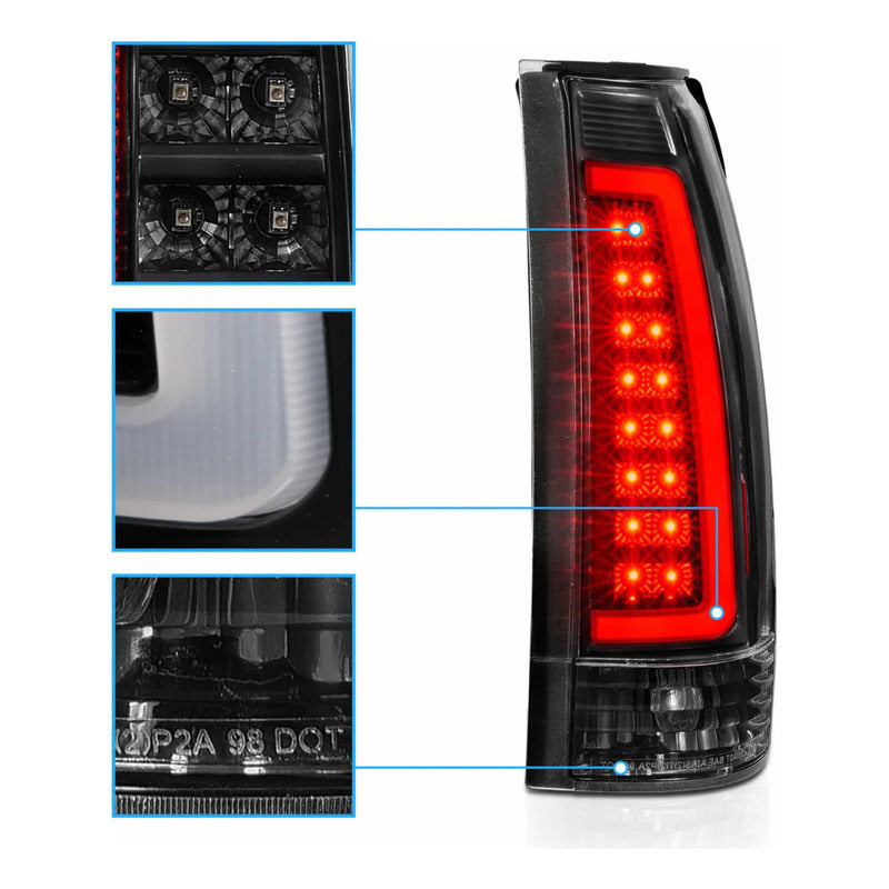 Led Skulls Chevy/gmc C10 C/k Silverado Tahoe Sierra 1988 to 1999