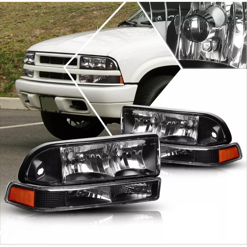 Chevrolet S10 Blazer headlights 1998 to 2004