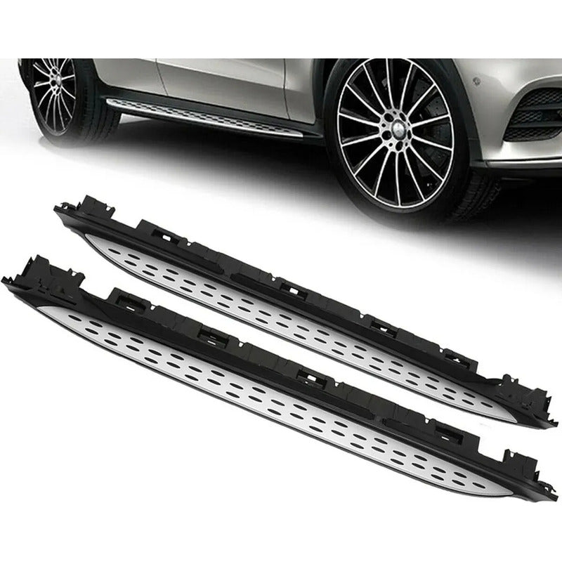 Estribos Mercedes Benz X253 Glc 250 300 2016 2017 A 2020 Negro