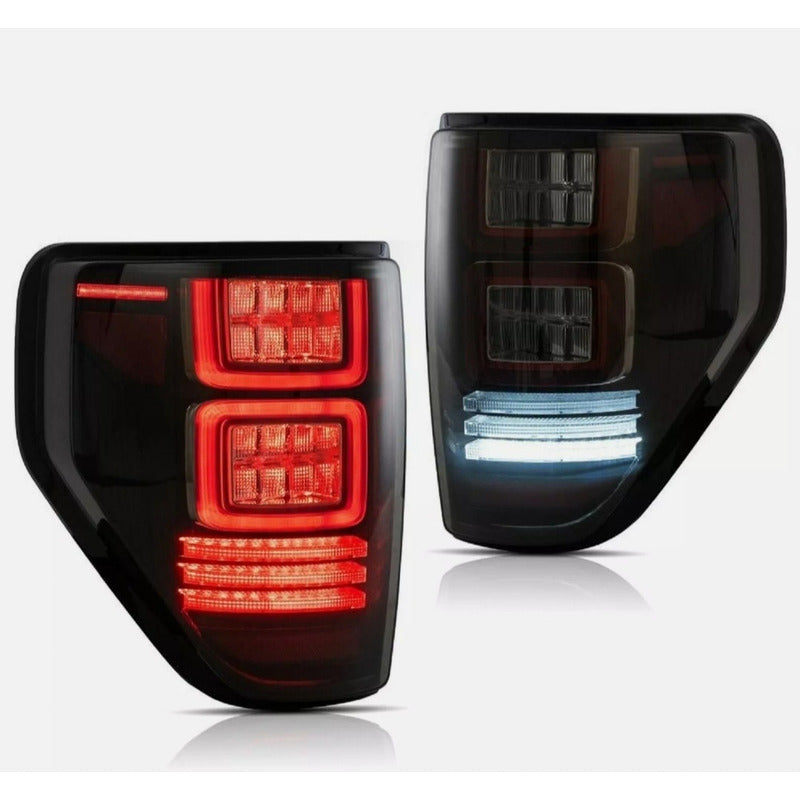 Calaveras Led Ahumadas Ford Lobo F-150 2009 a 2014