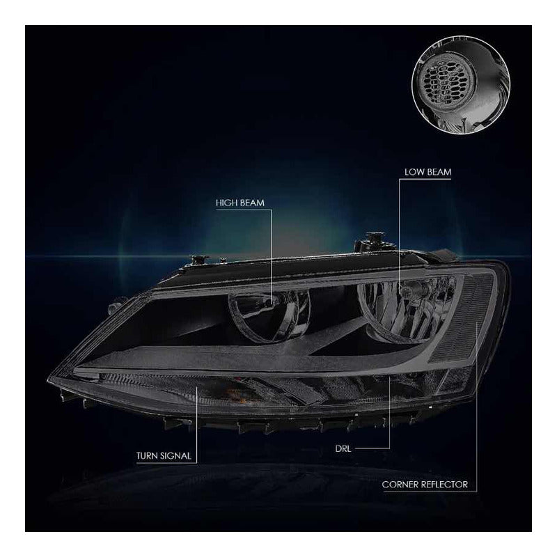 Faros VW Jetta Mk6 2011 a 2016