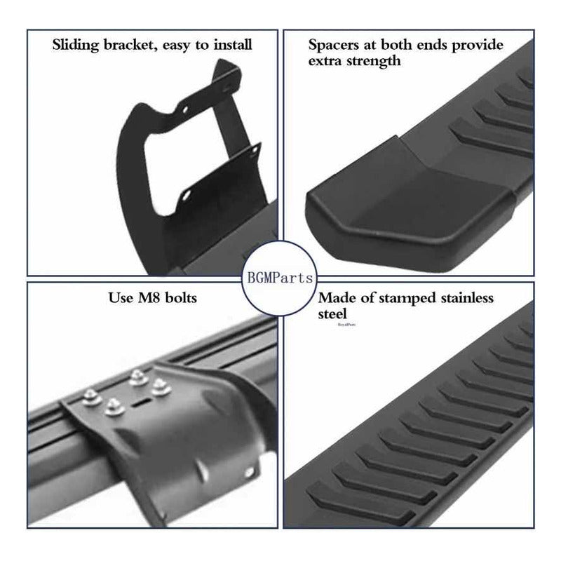 Running Boards Double Cab Ford F-150 2015 to 2023