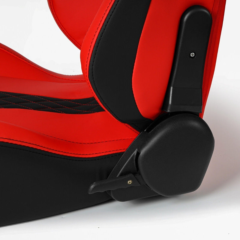 Universal Reclining Racing Seats with Adjustment Slider