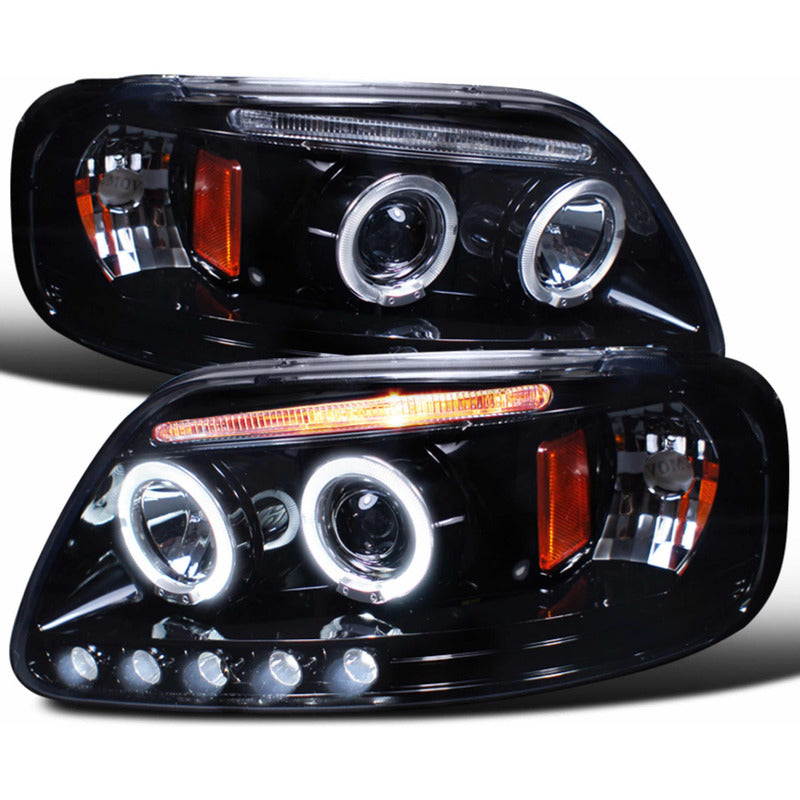Faros Led Lobo F-150 1997 1998 1999 2000 2001 2002 2003 2004