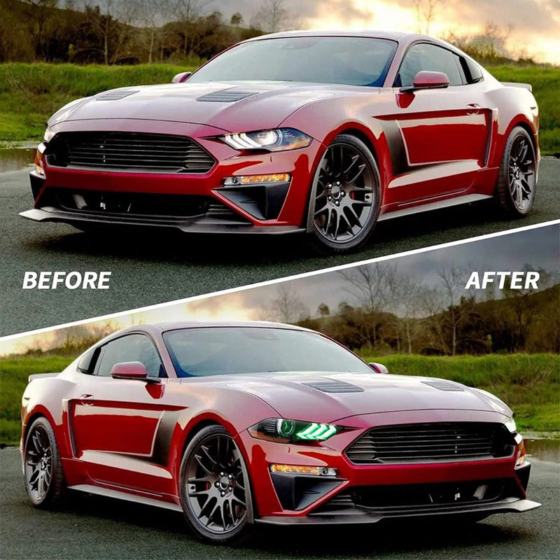 Faros Led Mustang Rgb 2018 2019 2020 2021 A 2023