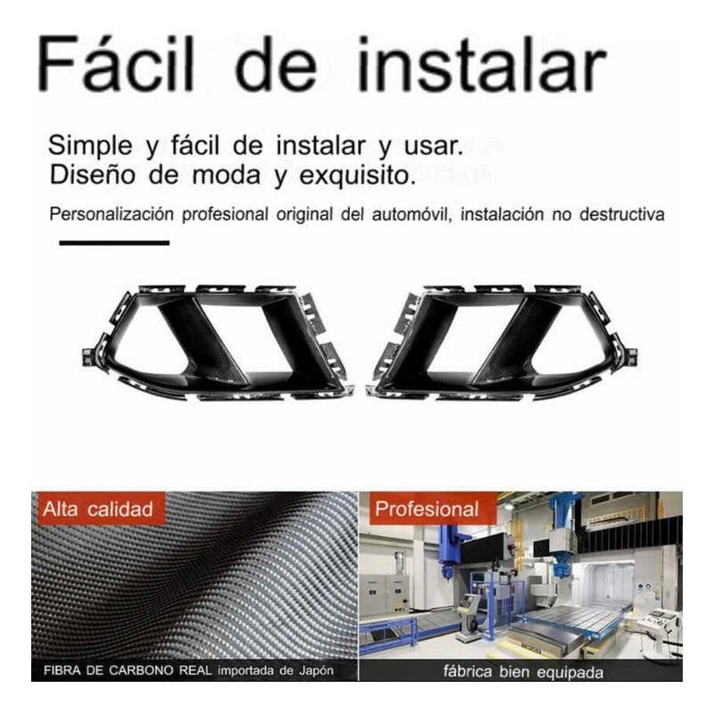 Rejillas Fibra De Carbono Bmw G80 M3 G82 G83 M4 2020-2024