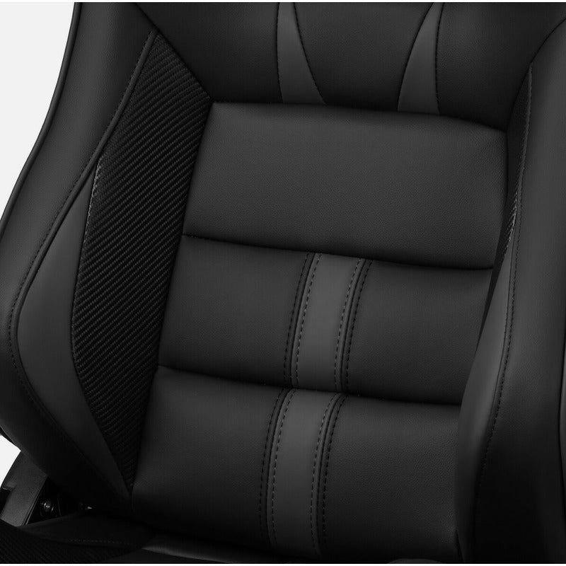 Universal Black Reclining Racing Seats