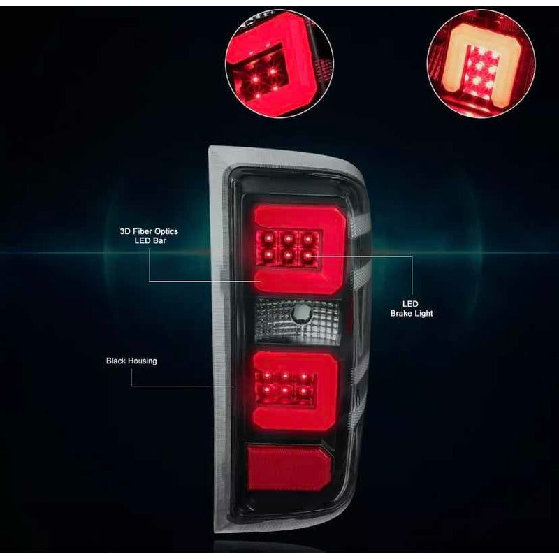 Calaveras Led Para Chev Silverado/gmc Sierra 2014 A 2019