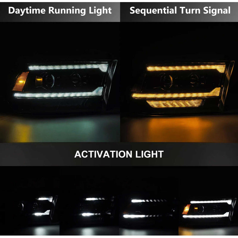 Faros Led Para Dodge Ram 2009 2010 2011 2012 2013 A 2018