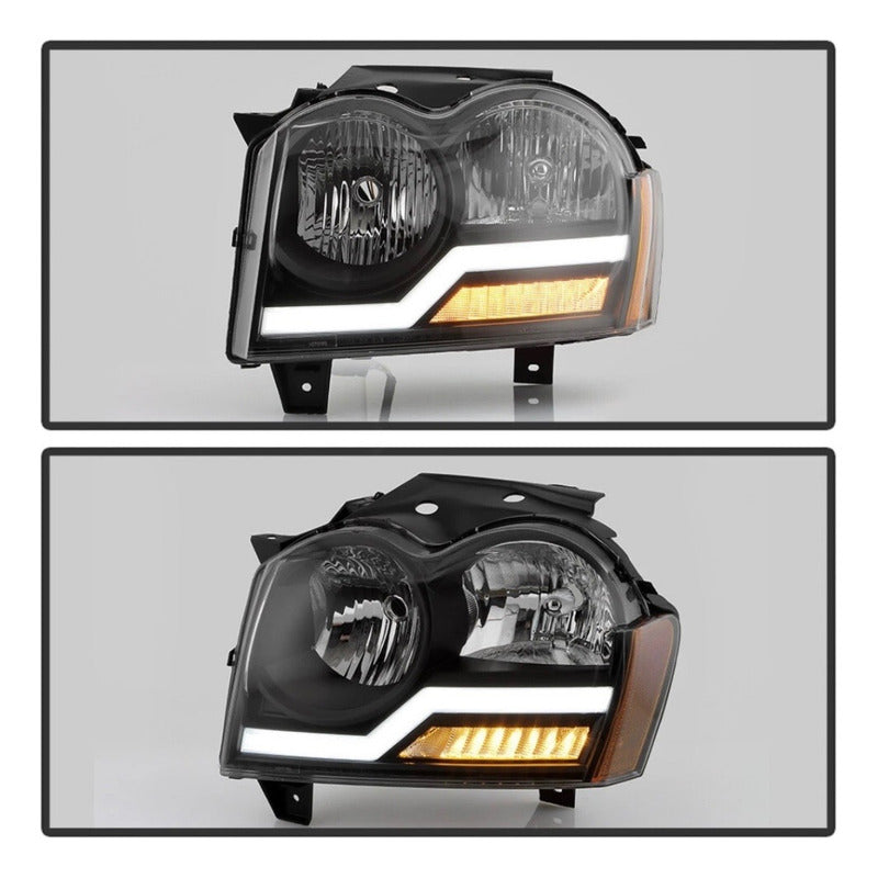 Faros Delanteros Led Jeep Gran Cherokee 2005 2006 2007