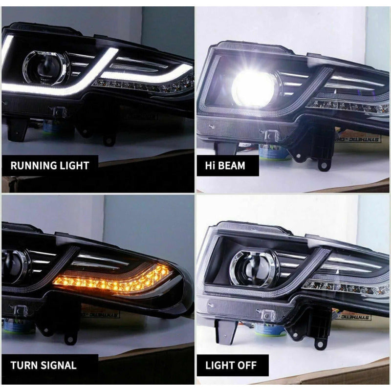 Parrilla Y Faros Led Toyota Fj Cruiser 2007 2008 A 2015
