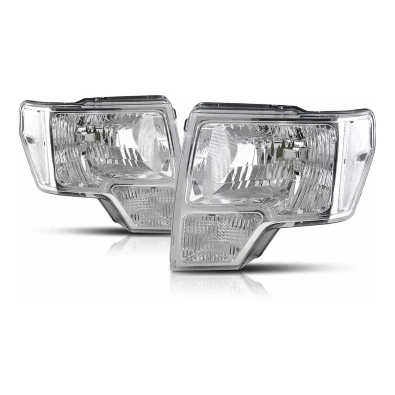 Faros Para Lobo Ford F-150 2009 2010 2011 2012 2013 2014