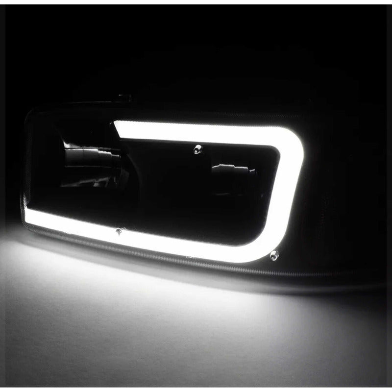 Led Drl Headlights GMC Sierra Yukon 1999 to 2007