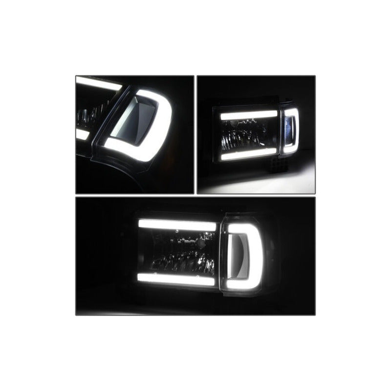Led Drl Headlights Ford Bronco F-150 1987 to 1991
