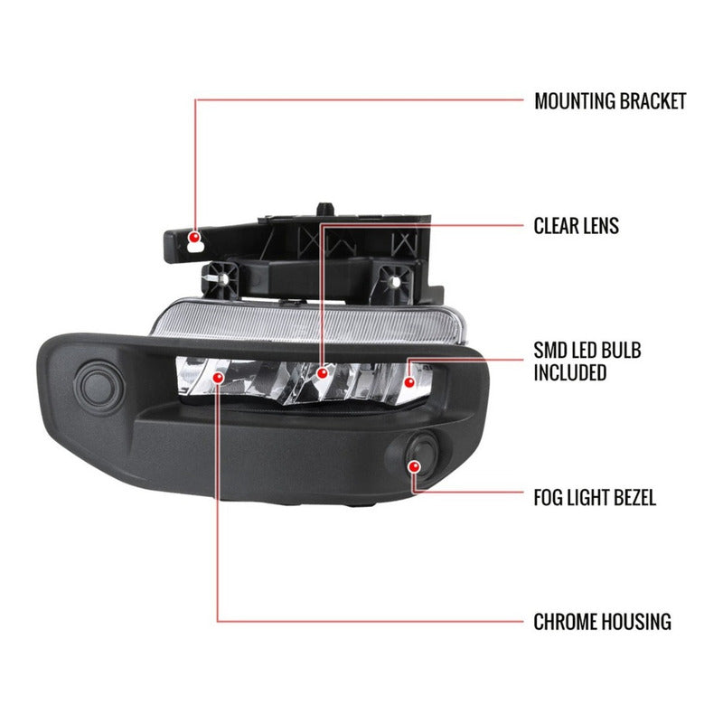 Faros De Niebla Led Ram 1500 2019 2020 2021 2022