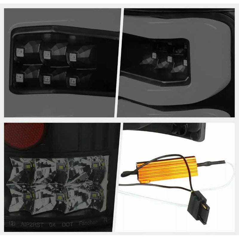 Par De Calaveras Led Ford F-150/ Lobo 2004 2005 A 2008